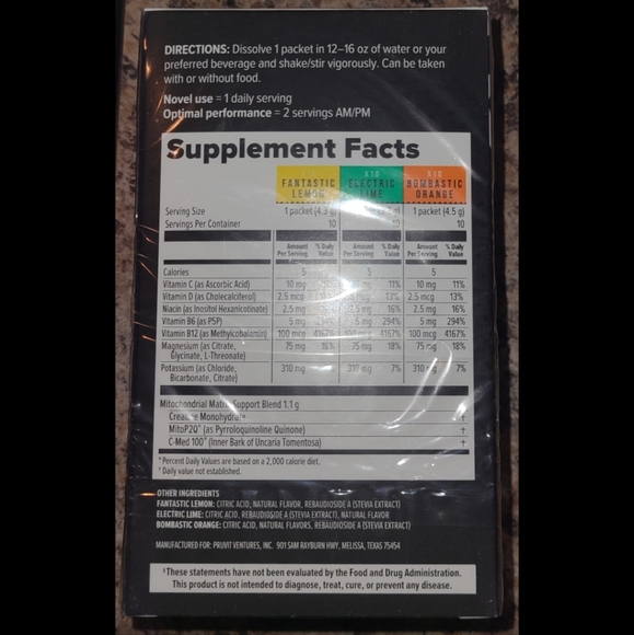 Pruvit Mitoplex Electrolytes - Picture 2 of 6